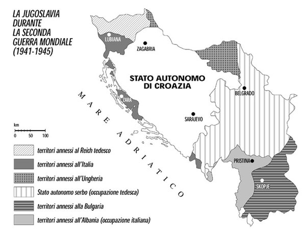 La Jugoslavia durante la Seconda Guerra Mondiale